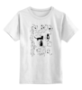 Заказать детскую футболку в Москве. Детская футболка классическая унисекс Котики от Pinky-Winky - готовые дизайны и нанесение принтов.