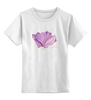 Заказать детскую футболку в Москве. Детская футболка классическая унисекс орхидея высушеная Phalaenopsis от okonit - готовые дизайны и нанесение принтов.