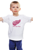 Заказать детскую футболку в Москве. Детская футболка классическая унисекс Detroit Red Wings от Сергей Дульнев - готовые дизайны и нанесение принтов.
