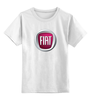 Заказать детскую футболку в Москве. Детская футболка классическая унисекс FIAT  от DESIGNER   - готовые дизайны и нанесение принтов.
