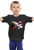 Заказать детскую футболку в Москве. Детская футболка классическая унисекс Медведь от Илья Щеблецов - готовые дизайны и нанесение принтов.