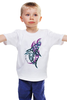 Заказать детскую футболку в Москве. Детская футболка классическая унисекс Акула  от T-shirt print  - готовые дизайны и нанесение принтов.