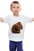 Заказать детскую футболку в Москве. Детская футболка классическая унисекс Дюк (Duke) от tadashi - готовые дизайны и нанесение принтов.