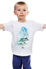 Заказать детскую футболку в Москве. Детская футболка классическая унисекс Горы в стиле минимализма от danilov-pavel91@mail.ru - готовые дизайны и нанесение принтов.
