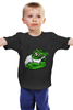 Заказать детскую футболку в Москве. Детская футболка классическая унисекс Крокодил от ПРИНТЫ ПЕЧАТЬ  - готовые дизайны и нанесение принтов.