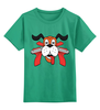 Заказать детскую футболку в Москве. Детская футболка классическая унисекс Собака от Amerikanka - готовые дизайны и нанесение принтов.