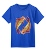 Заказать детскую футболку в Москве. Детская футболка классическая унисекс Рыбы - Pisces от trend - готовые дизайны и нанесение принтов.