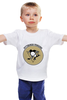 Заказать детскую футболку в Москве. Детская футболка классическая унисекс Питтсбург Пингвинз  от kspsshop - готовые дизайны и нанесение принтов.