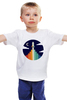 Заказать детскую футболку в Москве. Детская футболка классическая унисекс Ракета от trugift - готовые дизайны и нанесение принтов.