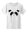 Заказать детскую футболку в Москве. Детская футболка классическая унисекс Panda от Антонио Венце - готовые дизайны и нанесение принтов.