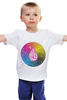 Заказать детскую футболку в Москве. Детская футболка классическая унисекс Капля на фоне АПВ 4.1.27 от Валерий Психовирусофф - готовые дизайны и нанесение принтов.