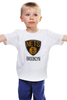 Заказать детскую футболку в Москве. Детская футболка классическая унисекс Brooklyn Nets от Сергей Дульнев - готовые дизайны и нанесение принтов.