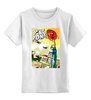 Заказать детскую футболку в Москве. Детская футболка классическая унисекс King Pong от kotashi - готовые дизайны и нанесение принтов.