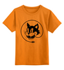 Заказать детскую футболку в Москве. Детская футболка классическая унисекс Котик с мышкой от T-shirt print  - готовые дизайны и нанесение принтов.