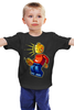 Заказать детскую футболку в Москве. Детская футболка классическая унисекс Лего. от nadegda - готовые дизайны и нанесение принтов.