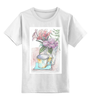 Заказать детскую футболку в Москве. Детская футболка классическая унисекс Утро цветы от Yana-Art - готовые дизайны и нанесение принтов.