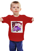 Заказать детскую футболку в Москве. Детская футболка классическая унисекс King Dice от THE_NISE  - готовые дизайны и нанесение принтов.