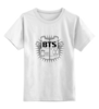 Заказать детскую футболку в Москве. Детская футболка классическая унисекс  Группа BTS от THE_NISE  - готовые дизайны и нанесение принтов.