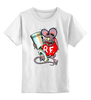 Заказать детскую футболку в Москве. Детская футболка классическая унисекс Evil Mouse от Leichenwagen - готовые дизайны и нанесение принтов.