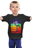 Заказать детскую футболку в Москве. Детская футболка классическая унисекс CALIFORNIA от balden - готовые дизайны и нанесение принтов.