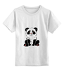 Заказать детскую футболку в Москве. Детская футболка классическая унисекс Панда))) от 13@ - готовые дизайны и нанесение принтов.