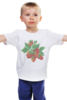 Заказать детскую футболку в Москве. Детская футболка классическая унисекс Земляника (имитация вышивки) от artline - готовые дизайны и нанесение принтов.