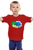 Заказать детскую футболку в Москве. Детская футболка классическая унисекс ЛЕТНЯЯ от robus - готовые дизайны и нанесение принтов.