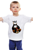 Заказать детскую футболку в Москве. Детская футболка классическая унисекс Кунг фу панда от YellowCloverShop - готовые дизайны и нанесение принтов.