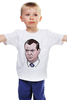 Заказать детскую футболку в Москве. Детская футболка классическая унисекс Дмитрий Медведеву не в духе от trygun - готовые дизайны и нанесение принтов.