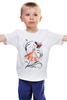 Заказать детскую футболку в Москве. Детская футболка классическая унисекс МИЛАЯ МЫШКА от ELENA ZHARINOVA - готовые дизайны и нанесение принтов.