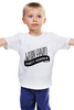 Заказать детскую футболку в Москве. Детская футболка классическая унисекс Work hard от Hop Shop - готовые дизайны и нанесение принтов.