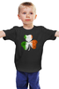 Заказать детскую футболку в Москве. Детская футболка классическая унисекс Ирландский трилистник от printik - готовые дизайны и нанесение принтов.