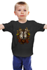 Заказать детскую футболку в Москве. Детская футболка классическая унисекс Осенний Волк от printik - готовые дизайны и нанесение принтов.