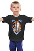 Заказать детскую футболку в Москве. Детская футболка классическая унисекс Двуликая от goroshek - готовые дизайны и нанесение принтов.