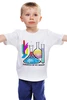Заказать детскую футболку в Москве. Детская футболка классическая унисекс Формула настроения от ELENA ZHARINOVA - готовые дизайны и нанесение принтов.