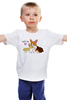 Заказать детскую футболку в Москве. Детская футболка классическая унисекс I Wuff You от MariYang  - готовые дизайны и нанесение принтов.