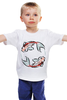 Заказать детскую футболку в Москве. Детская футболка классическая унисекс Знак Зодиака Рыбы от BeliySlon - готовые дизайны и нанесение принтов.