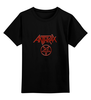 Заказать детскую футболку в Москве. Детская футболка классическая унисекс Anthrax от Fedor - готовые дизайны и нанесение принтов.