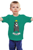 Заказать детскую футболку в Москве. Детская футболка классическая унисекс Мишка Россия от cherdantcev - готовые дизайны и нанесение принтов.