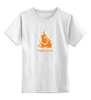 Заказать детскую футболку в Москве. Детская футболка классическая унисекс Nirvana-orange от LINGAM ART | lingam.ord@gmail.com - готовые дизайны и нанесение принтов.