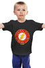 Заказать детскую футболку в Москве. Детская футболка классическая унисекс The Flash от printik - готовые дизайны и нанесение принтов.