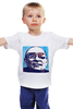 Заказать детскую футболку в Москве. Детская футболка классическая унисекс "Путин" от jasminshakhnazaryan9 - готовые дизайны и нанесение принтов.