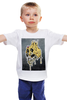 Заказать детскую футболку в Москве. Детская футболка классическая унисекс Gold skull от scoopysmith - готовые дизайны и нанесение принтов.