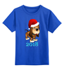Заказать детскую футболку в Москве. Детская футболка классическая унисекс Новый 2018 год от Владимир - готовые дизайны и нанесение принтов.