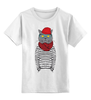 Заказать детскую футболку в Москве. Детская футболка классическая унисекс Cat Hipster от sashadasha - готовые дизайны и нанесение принтов.