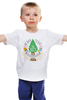 Заказать детскую футболку в Москве. Детская футболка классическая унисекс Не для тебя в лесу ёлочка росла! (Color) от newyear - готовые дизайны и нанесение принтов.