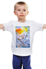 Заказать детскую футболку в Москве. Детская футболка классическая унисекс Зимняя сказка. от etherealmist - готовые дизайны и нанесение принтов.