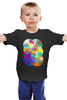 Заказать детскую футболку в Москве. Детская футболка классическая унисекс Винил от printik - готовые дизайны и нанесение принтов.