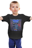 Заказать детскую футболку в Москве. Детская футболка классическая унисекс Thrash Wall metal band от Leichenwagen - готовые дизайны и нанесение принтов.