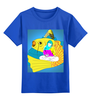 Заказать детскую футболку в Москве. Детская футболка классическая унисекс Вселенная любит тебя от Алексей Найденов-Казанцев - готовые дизайны и нанесение принтов.